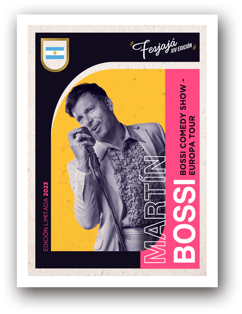 Martín Bossi · FesJajá 2023 | 16 de noviembre Trui Teatre, Palma de Mallorca - FesJajá 2023